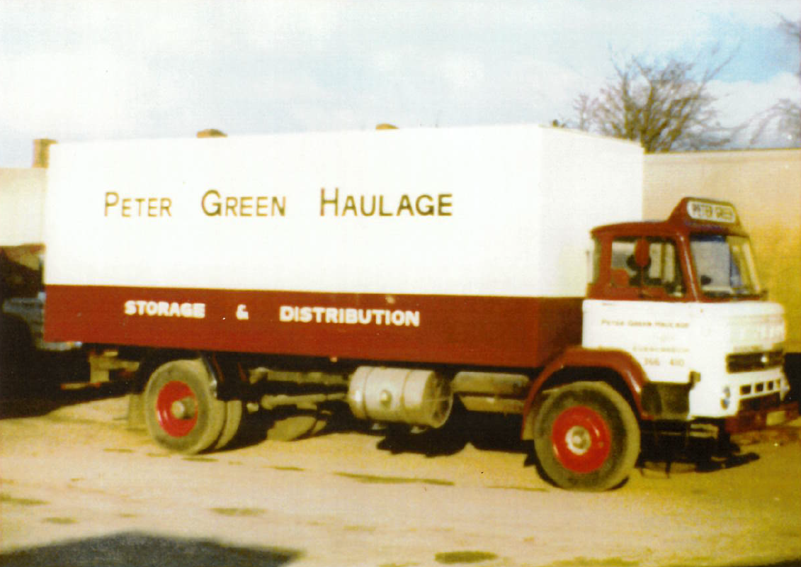 Peter Green Chilled vehicles over the years.