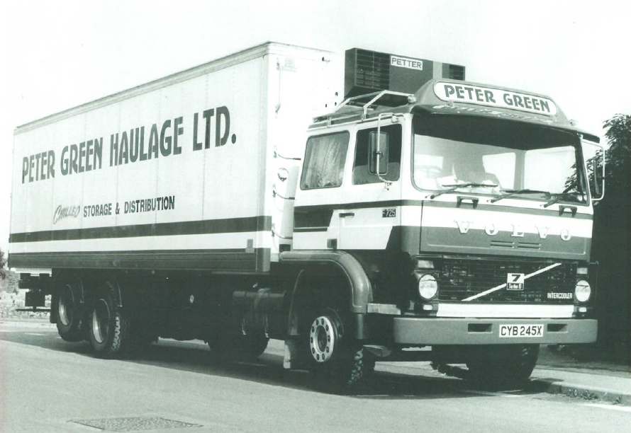 Peter Green Chilled vehicles over the years.